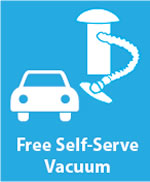 self-service vacuum cleaning